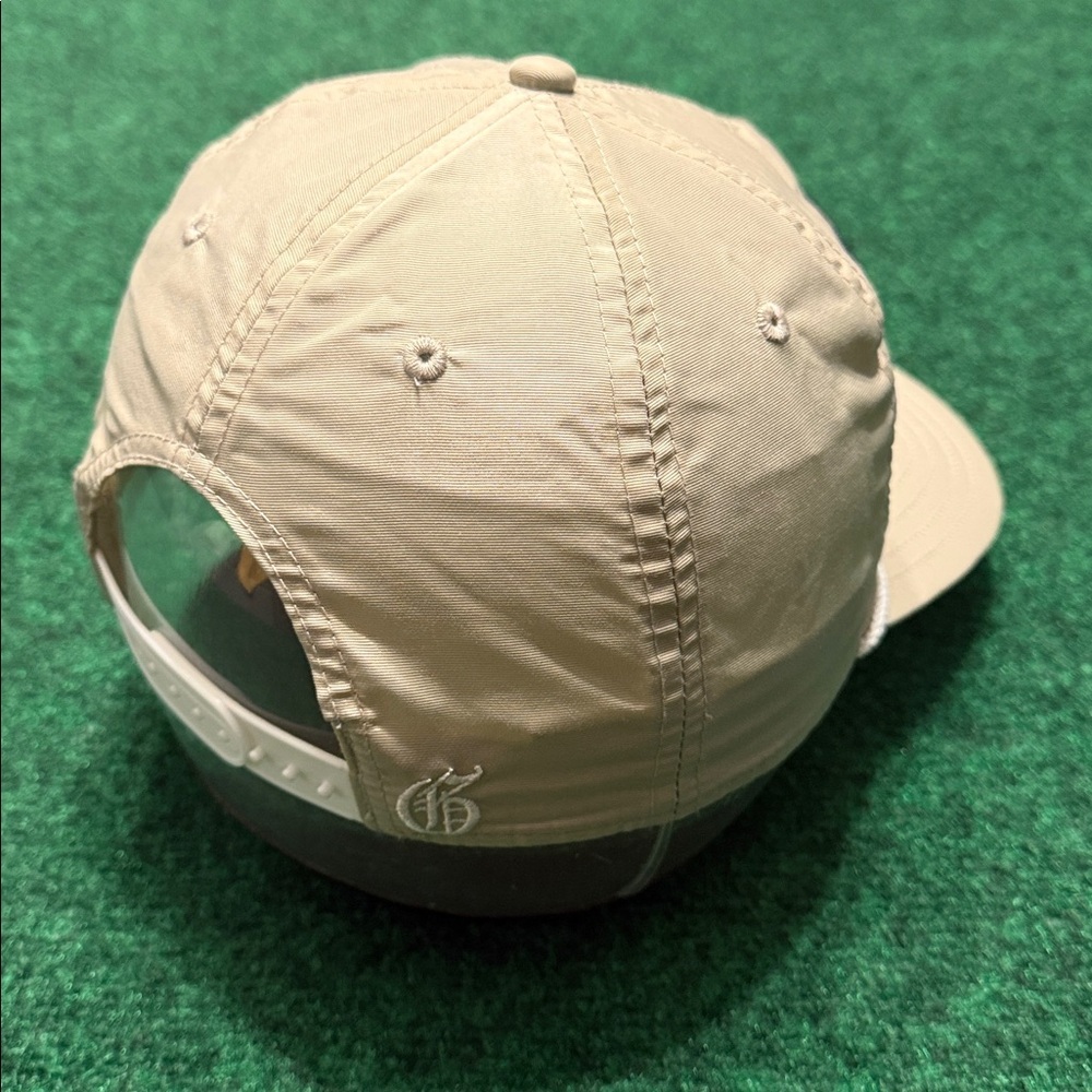 Greyson Clothiers Snap-Back Rope Hat with American Flag Wolf Patch (Light Beige) - Picture 3 of 4